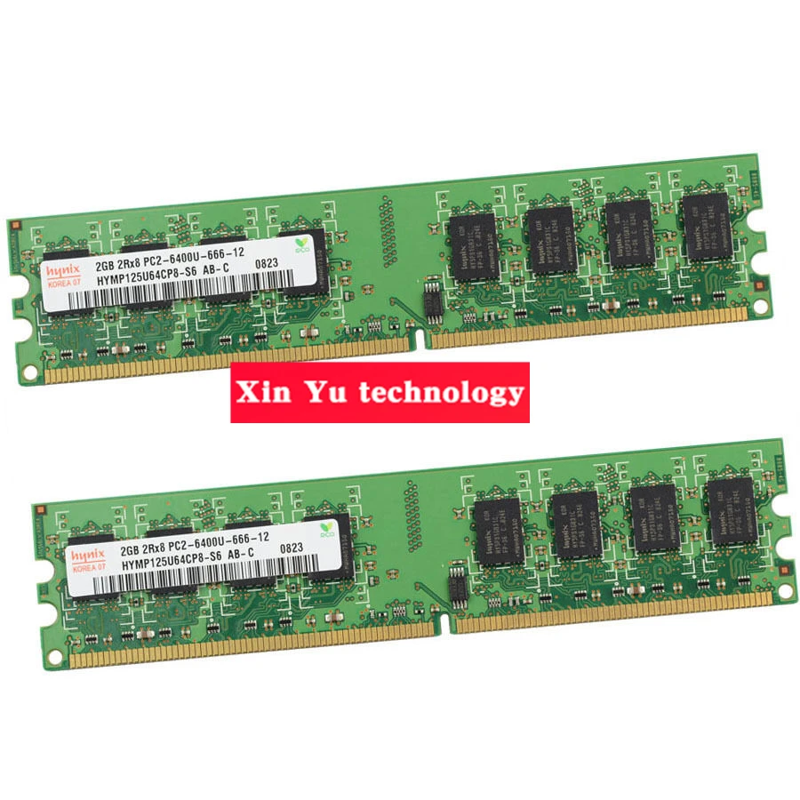 Память для настольного ПК пожизненная гарантия Hynix DDR2 2 ГБ 4 Гб 800 МГц Φ 2G ОЗУ