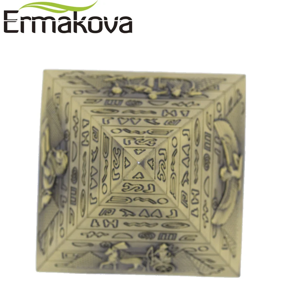 ERMAKOVA 10 см (3 9 дюйма) Ретро редкая Легенда металлические Египетские пирамиды