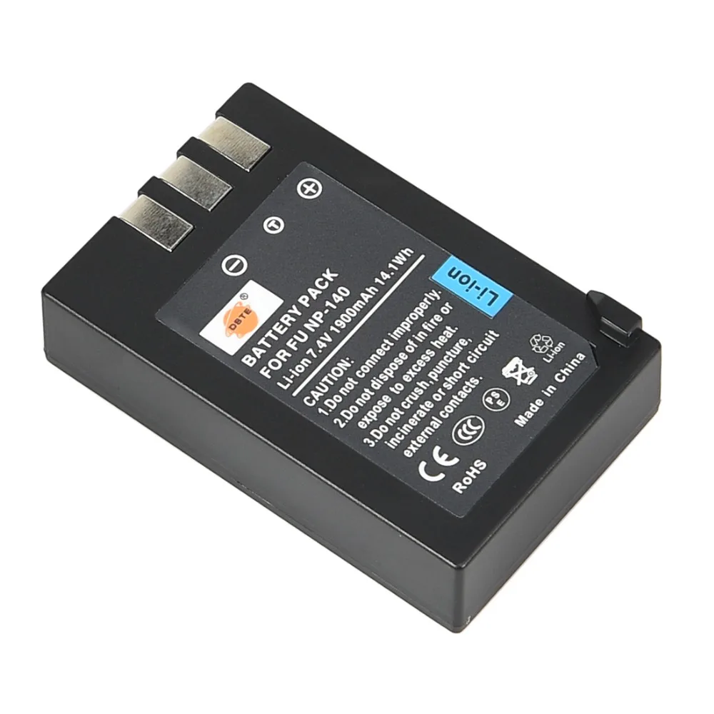 2 шт. литий ионный аккумулятор DSTE с USB портом для цифровой камеры Fuji FinePix S100 S200