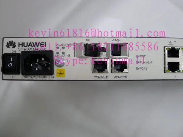 MA5620 24 оптоволоконный коммутатор GPON или Терминал EPON ONT с ethernet и голосовыми портами
