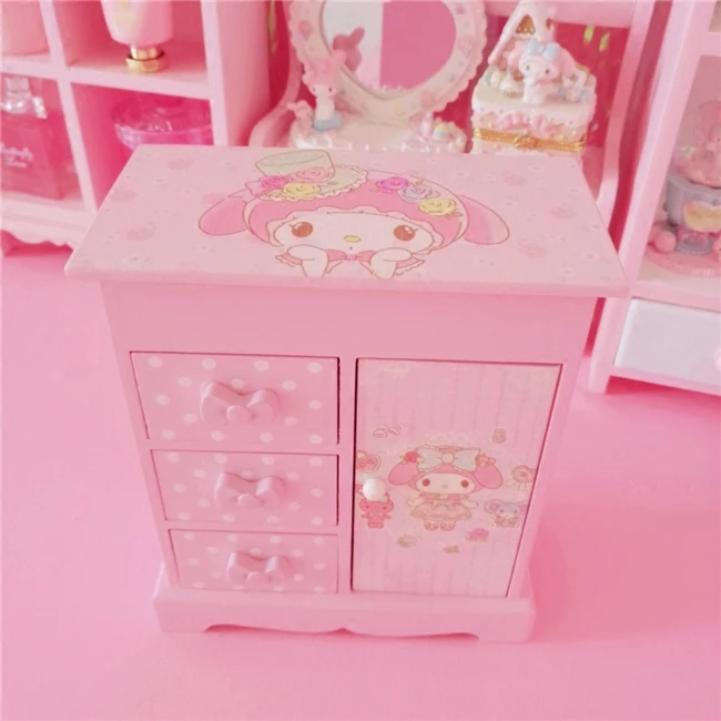 IVYYE 1 шт. розовый My Melody модные коробки для хранения аниме ящики для дома красота чехол косметичка чехол Макияж для девочек Новинка