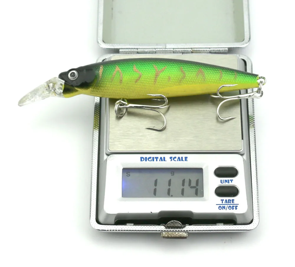 11 см 15 2 г 1 шт. новые Гольян рыболовные приманки 4 # крючки пластиковые снасти