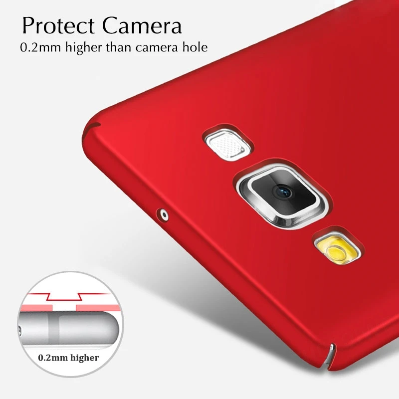 CHOEOIWE Матовый Жесткий чехол для телефона из поликарбоната Samsung Galaxy A5 2015 A5000 A500 A500f