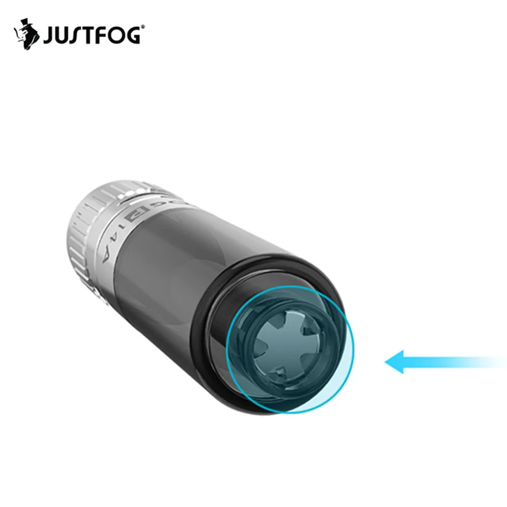 Justfog P14A компактный комплект 1 9 мл Clearomizer 900 мАч встроенный Батарея с защитой от