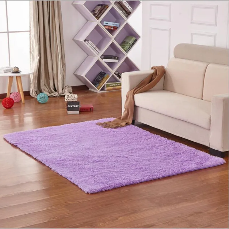 New Arrive 1400mm*2000mm Multi-color Shaggy Soft Cozy Area Rug for Bedroom Carpet living room bath mat | Дом и сад