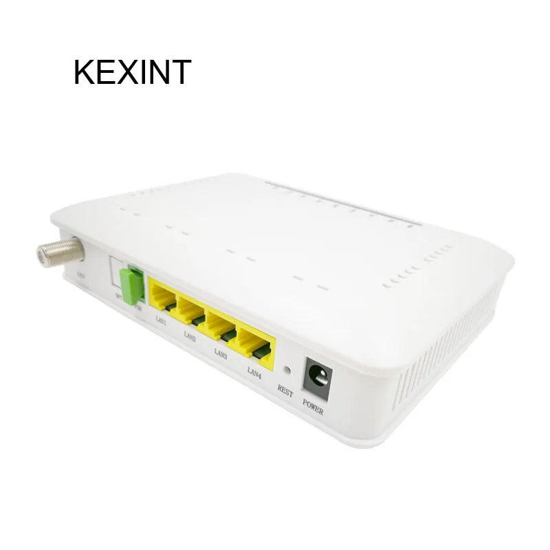 Трансивер KEXINT GPON/GEPON ONU FTTH 4Port OLT 1GE + 1PON со встроенным WIFI ONU|gpon onu|ftth oltonu olt |