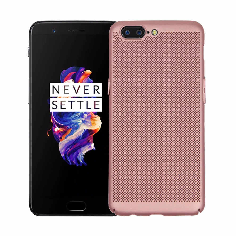 Чехол для телефона Oneplus 5 5T 1 + One plus T теплоотводящая сумка Жесткий Чехлы чехол |