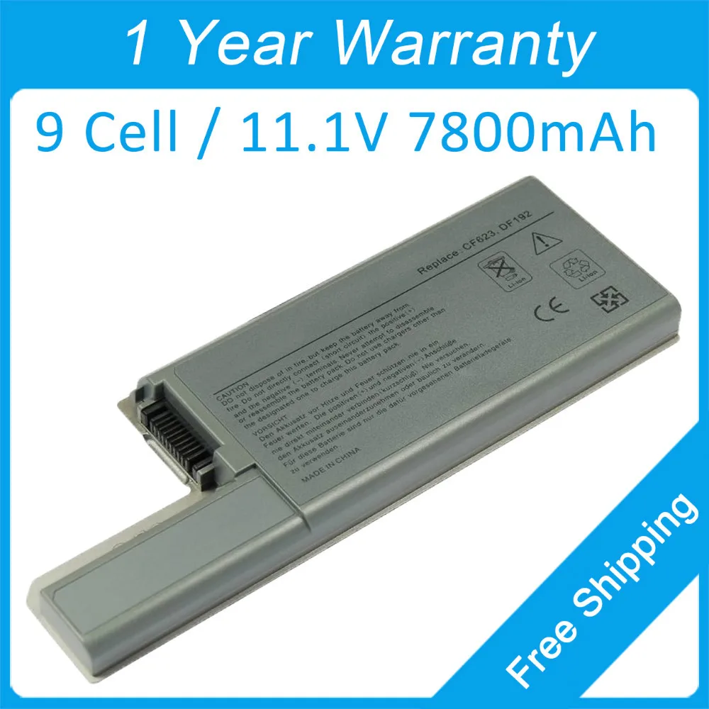 

New 7800mah laptop battery for dell Latitude D830 D531N 0HR048 0HX306 0JT784 0MM156 0MM158 0XD736 0XD739 310-9122 451-10309