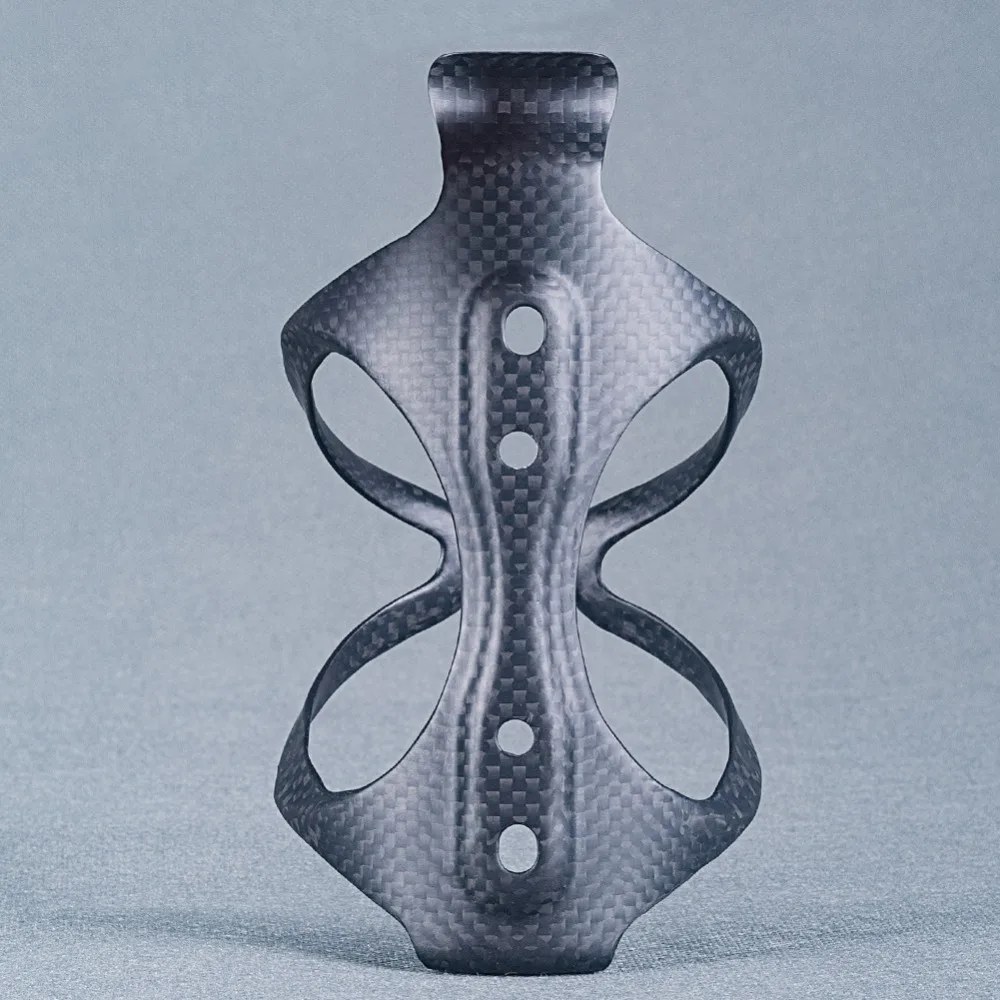 Сверхлегкий 23g Матовая отделка полный UD/3K углеродного волокна бутылки воды