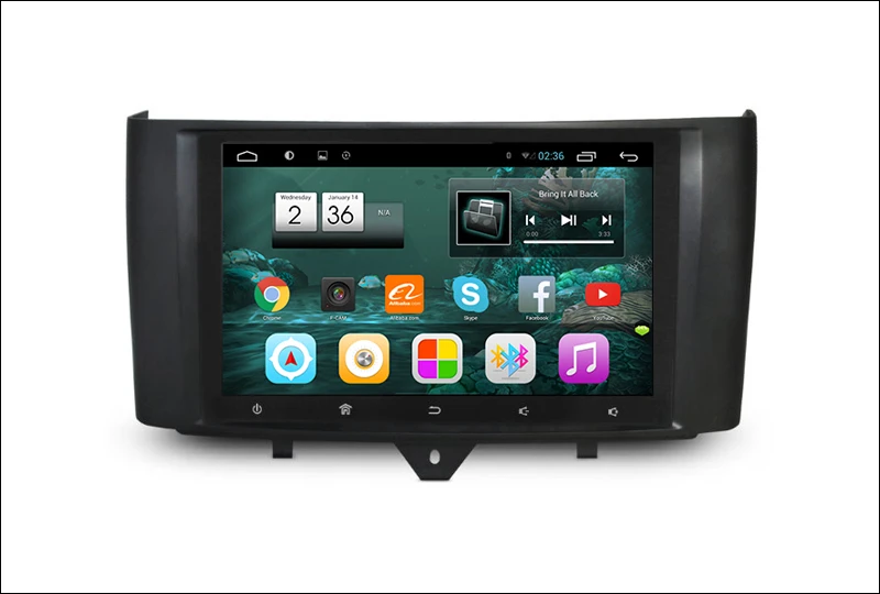 Для Smart Fortwo 2010~-Автомобильный Android медиаплеер система Радио Стерео gps навигация Мультимедиа Аудио Видео