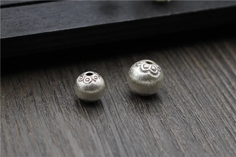 925 Sterling Silver Spacer Beads Suit DIY Earrings Bracelet Necklace Making Fine Jewelry Findings Accessories | Украшения и