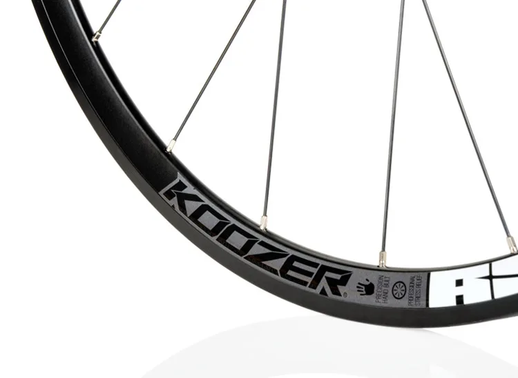 KOOZER RS1500 дорожный велосипед 700C колесная пара переднее 2 сзади 4 подшипника 72 Кольцо 30 мм обод 2:1 колесо со спицами