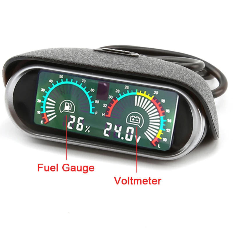 

Универсальный измеритель уровня топлива 2 в 1, горизонтальный прибор для измерения уровня топлива, для toyota, 12 В/24 В