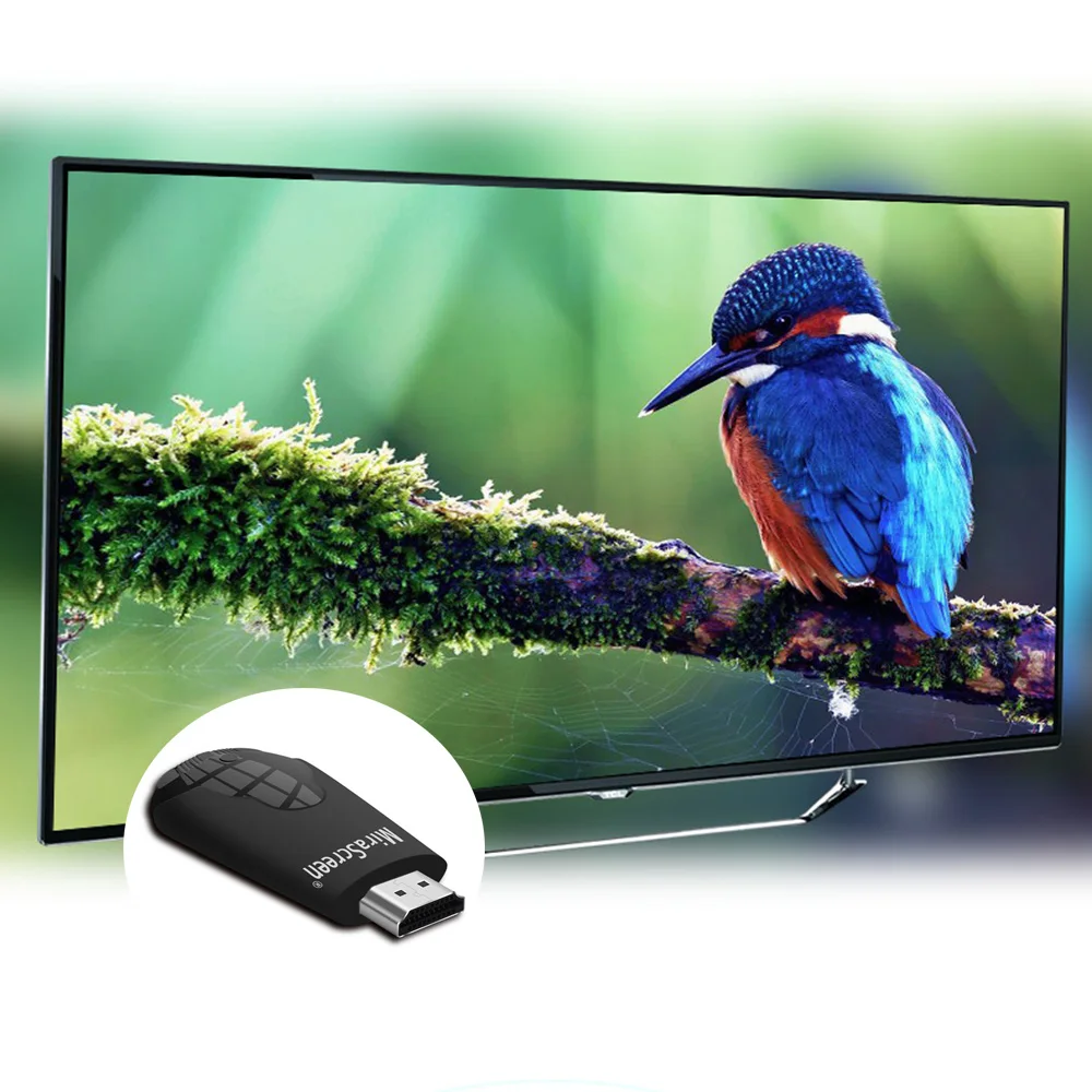 Поддержка ключа 1080P HD Miracast Airplay DLNA для Android IOS Phone Настольный ПК Mirascreen K4 TV Stick