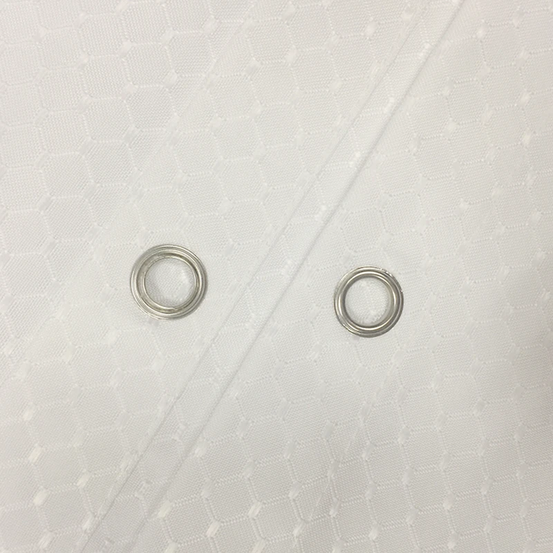 ufriday brand white waffle bathroom shower curtain waterproof thick polyester for hotel home decorative bath curtain bath screen free global shipping