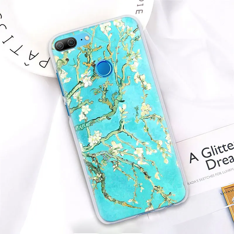 Чехол для телефона с изображением звездной ночи Ван Гога для huawei Honor 8X 8A Pro 8C 8S 9 10 Lite 20i Honor Play Y7 Y9 чехол