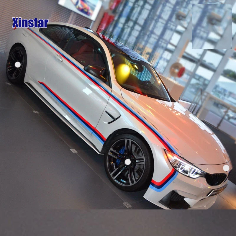 

1 Set M Power Performance Car Door Sticker For BMW F30 F10 E60 E90 E46 X1 X3 X4 X5 X7 E30 E34 E36 E46 E60 E90 M3 M5