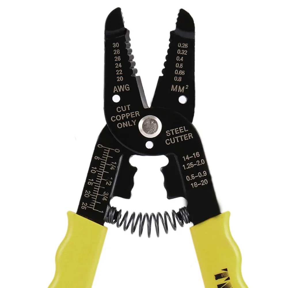 Wires Stripping Pliers Cable Cutter TU-1043 Portable Universal Wire Stripper Electric Crimper Strippers Tools | Инструменты