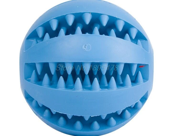 

300PCS 7CM Rubber Watermelon Pattern Ball Funny Natural Non-toxic Pet Dog Bite Resistant Teeth Cleaning Chew Toy