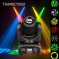 led gobo moving head disco light dmx 512 stage effect light 7 color spotlight laser projector for bar club dj home party lights