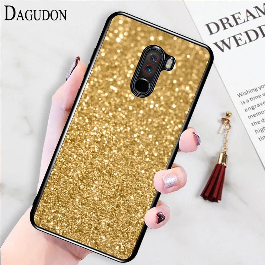 Блестящий чехол из ТПУ для Xiaomi Redmi 5 Plus 4X S2 Y2 6A 5A 4A Note 4 Mi8 Mi 8 Lite Pocophone F1 чехол|Бамперы| |