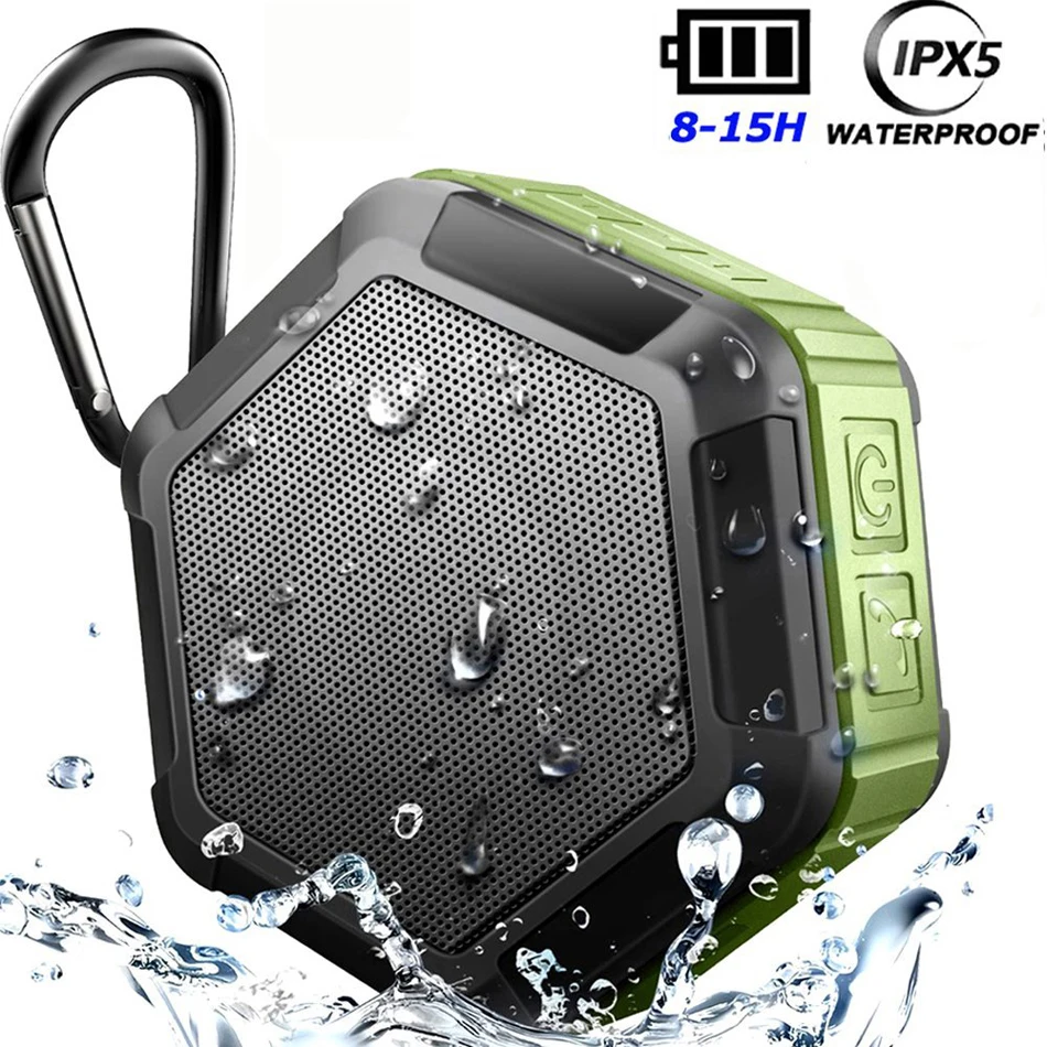 JKING мини портативный для улицы спортивный Беспроводной IP67 Водонепроницаемый Bluetooth динамик для душа динамик для велосипеда для телефона играть в воде