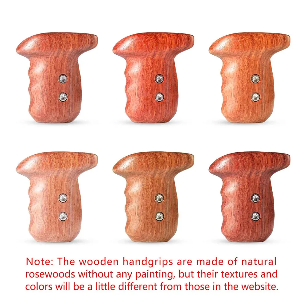 SmallRig Camera Video Handle Grip Stabilizer Left Side Wooden with Rosette for Shoulder Mount Rig 1891 | Электроника