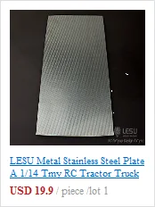 LESU металлическая пластина из нержавеющей стали B 1/14 Tmy RC Трактор модель грузового автомобиля TH02358
