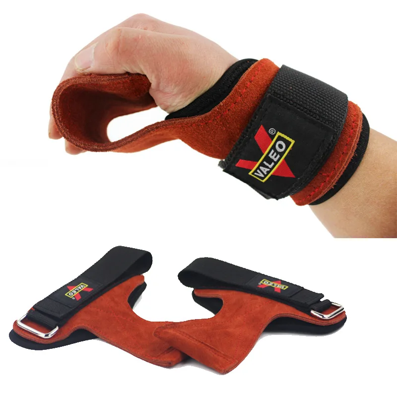 

Grips Weight Lifting Gloves Heavy Duty Straps Alternative Power Lifting Hooks Deadlifts Adjustable Neoprene Padded Wrist Wraps