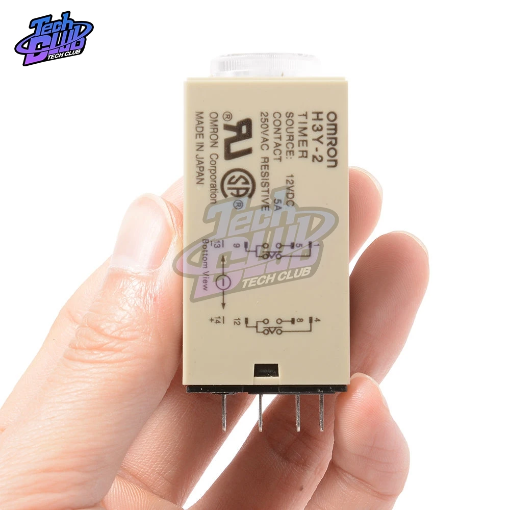 H3Y 2 AC 110V 220V задержки времени с ЖК дисплеем временное реле выключатель AC/DC 12V 24V для