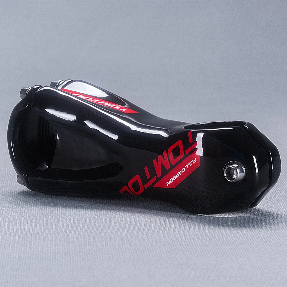 

TOMTOU Ultralight Full UD Carbon Road Cycling Bike 400/420/440mm Handlebar + High Quality 10 Degrees Stem 28.6mm Red - T20T54