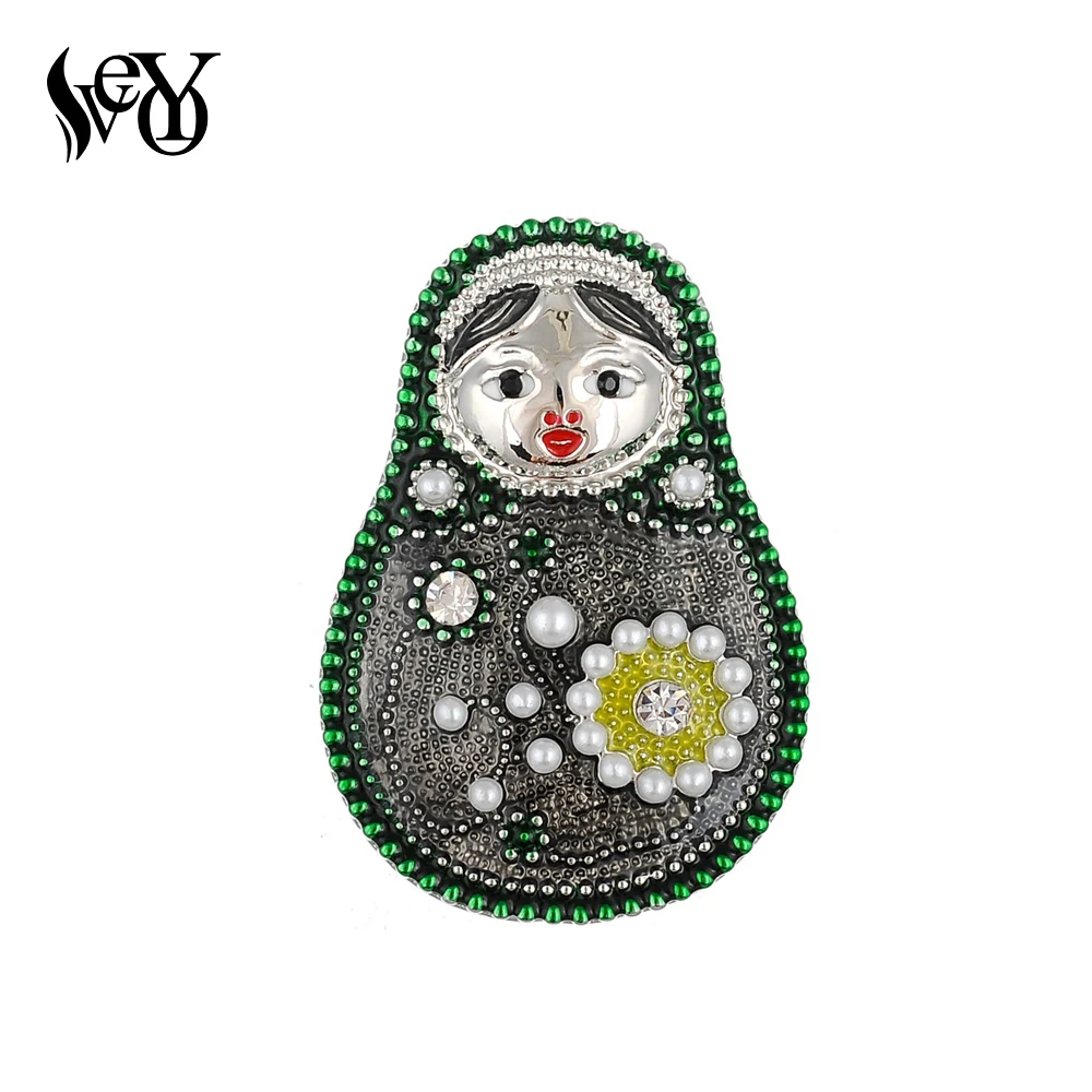 

VEYO Brand Girls Brooches for Women Hijab Pin Up Clips Scarf Hats Shoulder Corsages