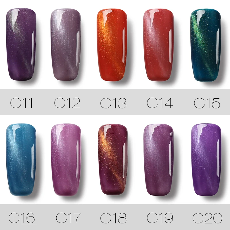 Гель лак ROSALIND полуперманентный для ногтей 7 мл|magnet gel|gel varnishnail gel polish |