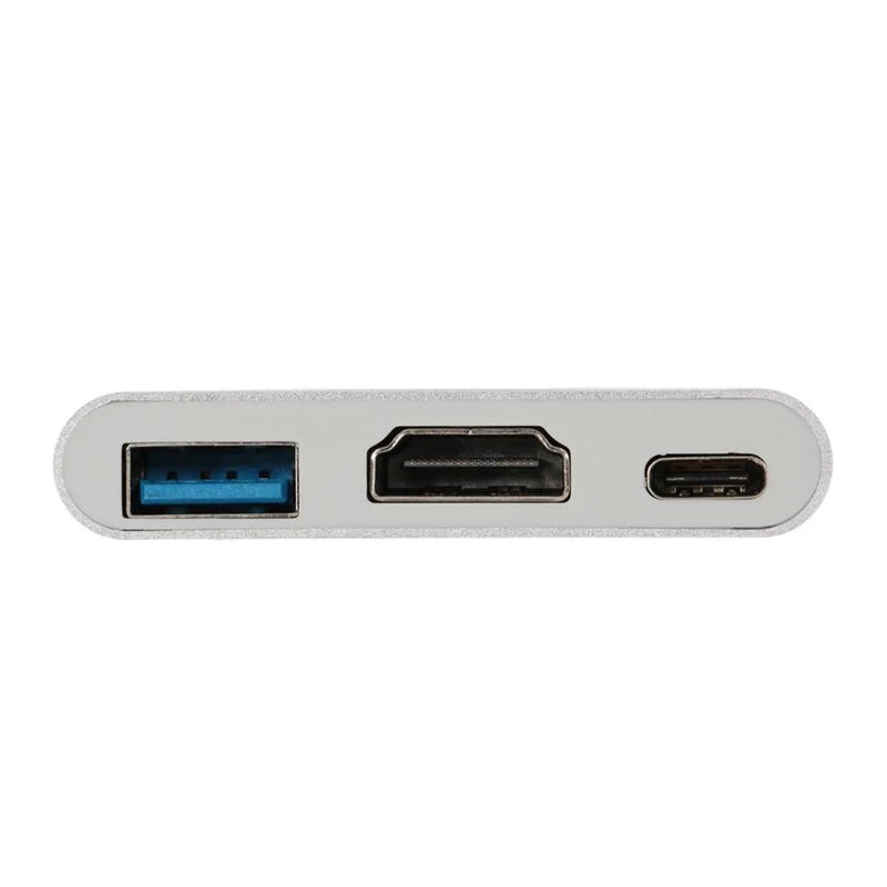 Адаптер 3 в 1 для Apple Macbook USB на PD 1080 HDMI 0|Кабели VGA| |
