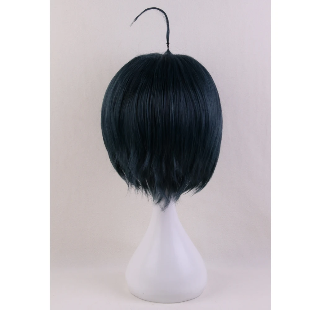 

Danganronpa V3 Killing Harmony Saihara Shuichi Short Cosplay Wig Synthetic Hair For Halloween Costume Party