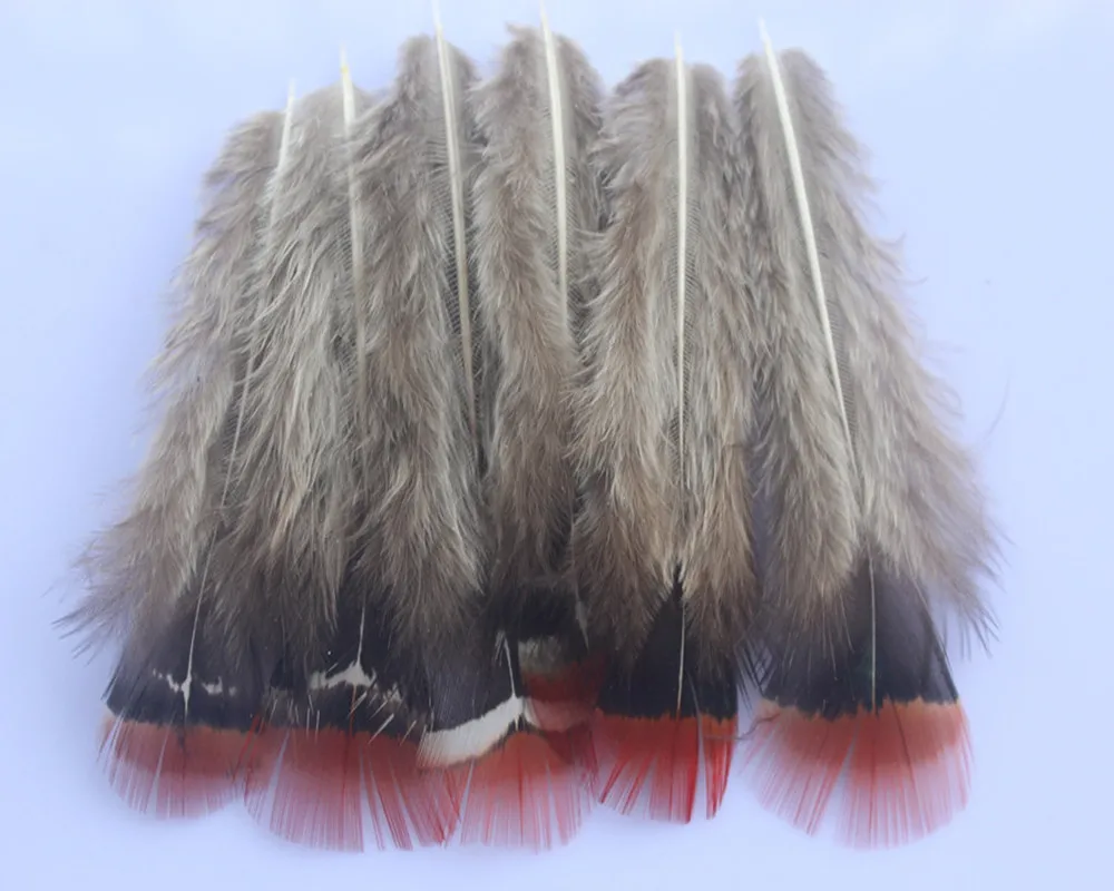 Оптовая продажа 10 шт. красивые натуральные перья фазана 2-4 дюйма/4-10 см