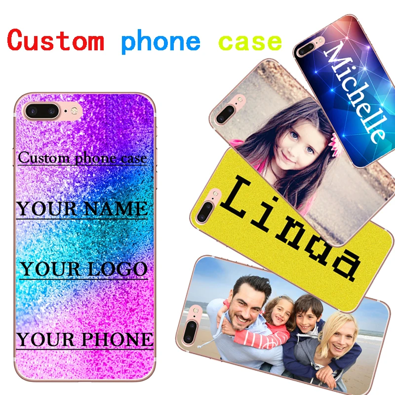 Изготовленный На Заказ DIY чехол для фотографий с логотипом на заказ Sony Xperia L2 H3311