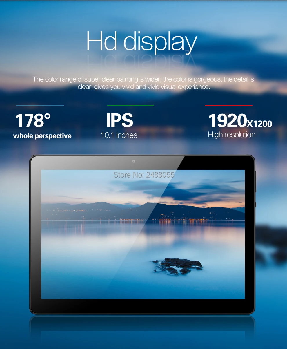 10-дюймовый планшет Octa Core 3g 4G FDD LTE 4 Гб ОЗУ 128 Гб ПЗУ планшет с двойной камерой 10 10,1 Google Android 7,0 планшет wifi Bluetooth