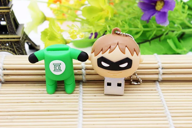 JASTER Hero, USB флеш-накопитель, 4 ГБ, 8 ГБ, 16 ГБ, 32 ГБ, 64 ГБ, карта памяти, флешка, летучая мышь, человек, Супермен, капитан, Мстители, Железный человек