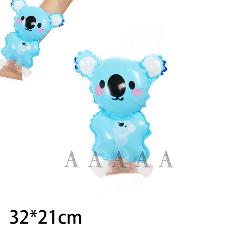 10pc wrist sloth 10 шт./партия) вечерние воздушные шары из фольги стиль наручные игрушки Воздушные шары для детей Игрушки doraemon животные Микки на день рождения воздушные шары - Цвет: 10pc wrist sloth