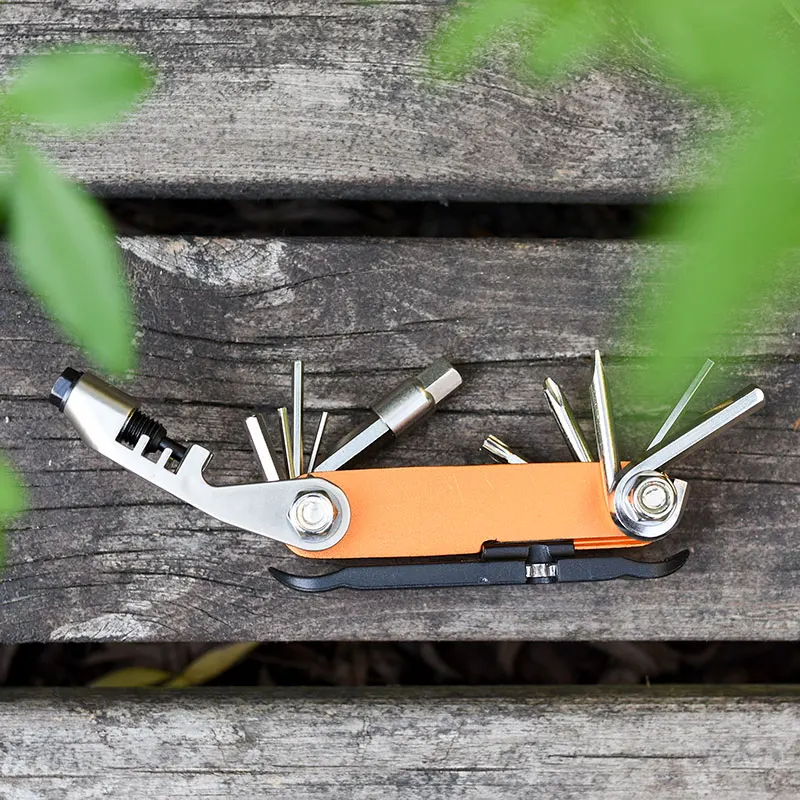 AceCamp All in 1 Bike Tools Pocket Knife Screwdriver Set Kit Survival Hand Mini Scissors Camping Fishing Combine | Спорт и