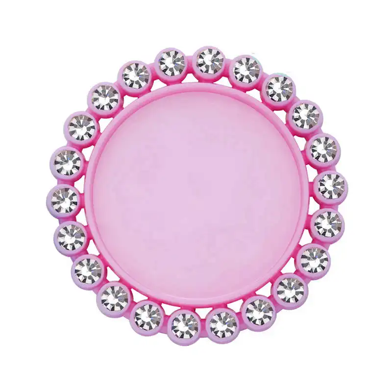 3 light pink Стразы на кнопках, крышки для бутылок, крышки для ключей, крышки для кабошонов, размер 25 мм, 1 дюйм и 20 мм, 10 шт., BTN-5654 - Цвет: 3 light pink