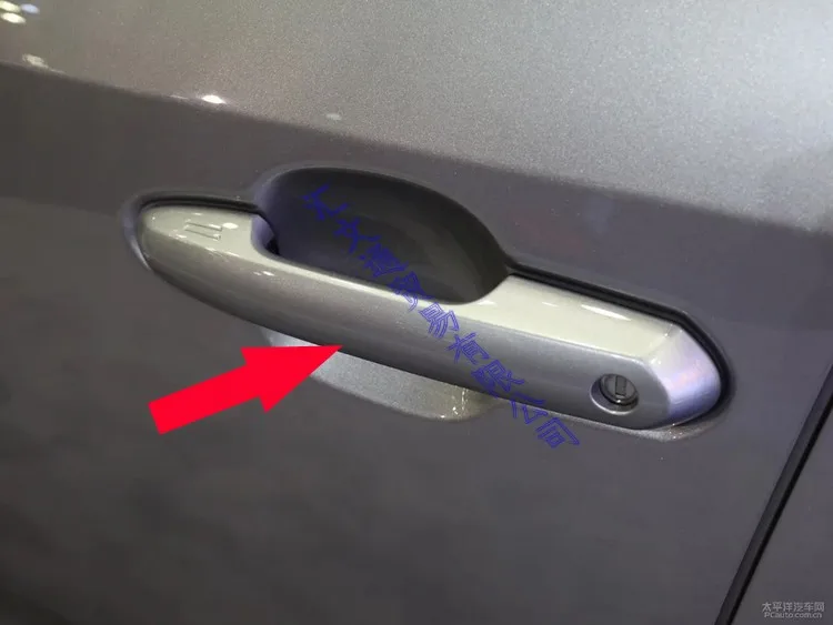 Декоративная накладка на дверную ручку из АБС пластика для Toyota RAV4 (XA50) 2019 2020 4