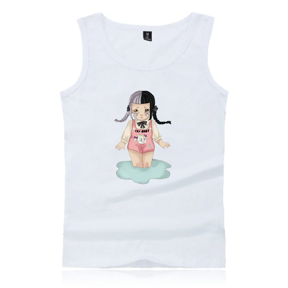 Новинка Хип хоп рэппер CRY детские топы на бретельках с принтом Мужские