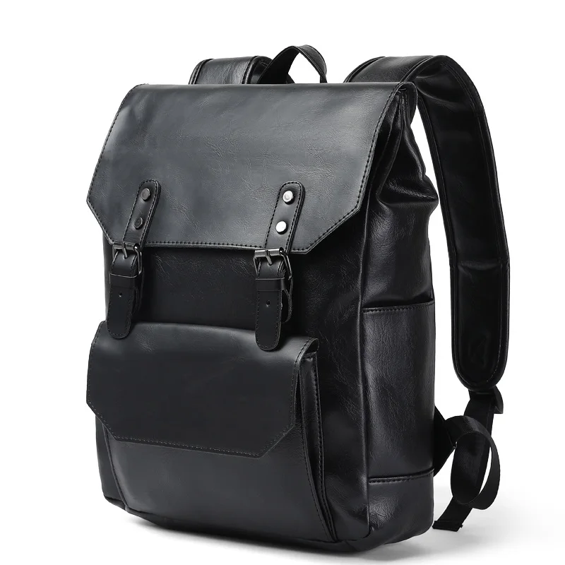 Рюкзак Crazy Horse мужской винтажный кожаный для ноутбука|backpack brand|brand backpackcasual backpack |