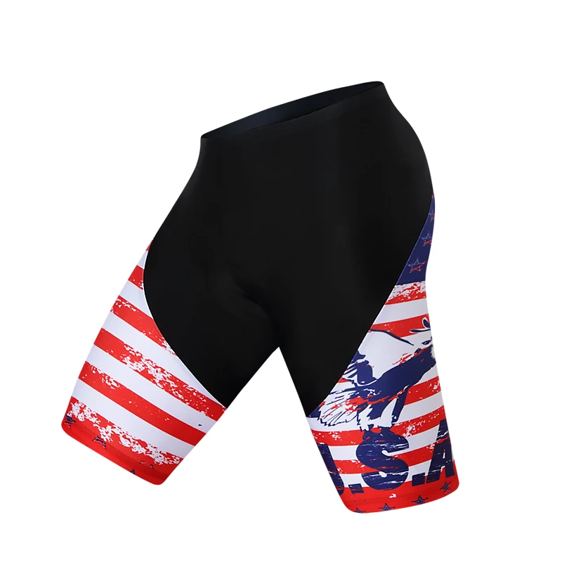 

TELEYI Cycling shorts ropa ciclismo Outdoor Sportswear 2017 USA style Mtb bicicleta bermuda shorts with Gel Pad bib bike shorts