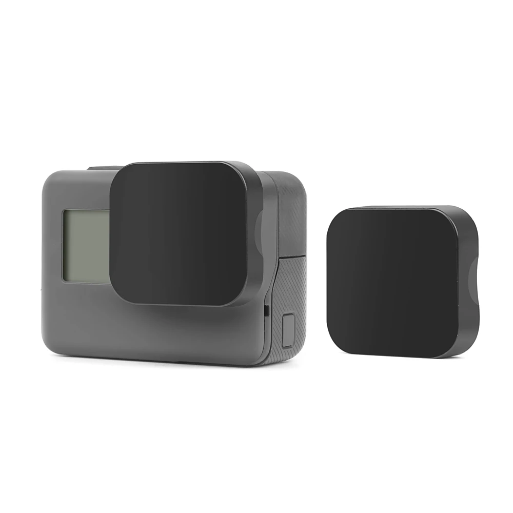 Крышка объектива для GoPro Hero 5 6 7 Черная Пластиковая крышка защитный чехол|Чехлы