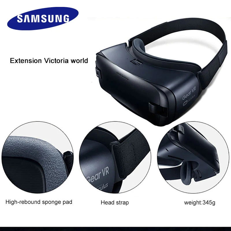 100% Оригинальные Samsung Gear VR 4 0 3D очки Box для смартфонов Galaxy S9 S8 + Note7 Note 5 S7 S6 S6edge|vr 3d box|3d
