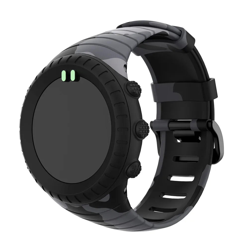 Для SUUNTO core Frontier/классический силиконовый спортивный ремешок с принтом сменный