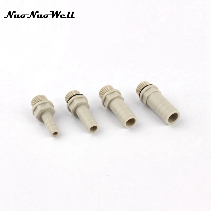 5 шт. пластиковая сталь NuoNuoWell резьба 1/4 дюйма до 6 мм 8 10 мм|hose connector|threaded hose connectorhose